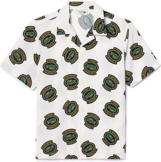 Lacoste Moderne Golfschirt met UV-bescherming - Heren - Korte mouwen Overhemden - Veelkleurig - L - Polyester - Overhemden