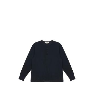 STUDIO NICHOLSON Henley Long-sleeve T-shirt