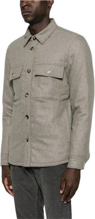 Jacob Cohen Light Jassen - Heren - Zomerjassen - Grijs - L - Jassen