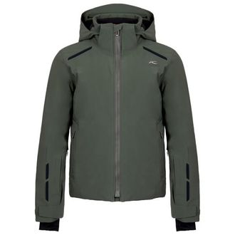 Kjus Cirque Jacket Skijacke f&uuml;r Herren | grau/oliv