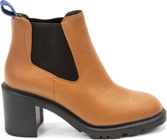 Camper Womens Whitnee Booties In Orange Brown