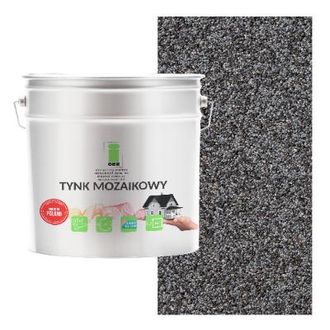 OEM Revoque De Mosaico De Resina Gris Grafito Oscuro, Clase 1, Resistente A Las Heladas, 7 Kg
