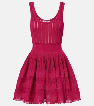Alaia Knitted minidress