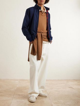 Massimo Alba Aruba Linen and Cotton-Blend Polo Shirt