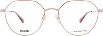 Moschino Demo Geometric Ladies Eyeglasses MOS564/F 0DDB 53