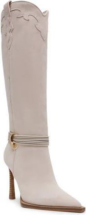 Steve Madden Kyndall Tall Boot in Bone Suede at Nordstrom Rack, Size 9.5