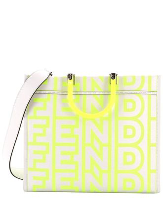 Fendi Fendi X Marc Jacobs Sunshine Shopper Tote Printed Medium (Authentic Pre-Loved)
