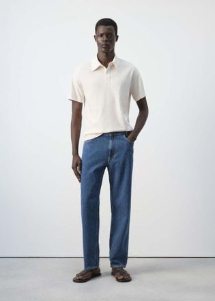 Mango Polo tinta unita 100% cotone grezzo - Uomo - XXL - MANGO MAN