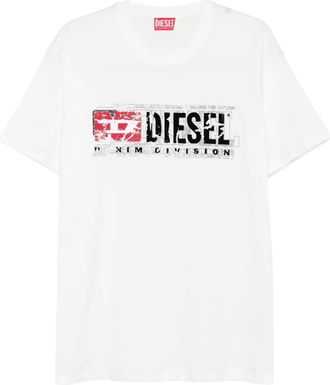 Diesel T-shirt con logo - Bianco