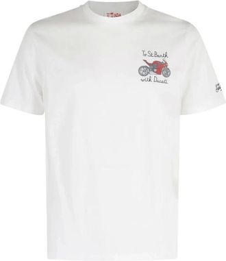 MC2 Saint Barth T-Shirts, male, White, Size: XL White T-shirts and Polos