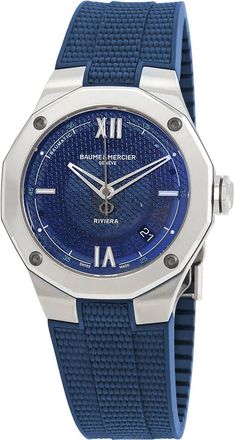 Baume & Mercier Rivieria Automatic Blue Dial Mens Watch M0A10701