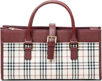 Burberry Borsa tote con motivo House Check 1990 - Toni neutri