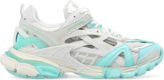 Balenciaga Low-Top Sneaker - Track 2 Open Logo Sneakers - Gr. UK_7 - in Bunt - für Damen