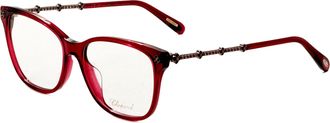 Chopard Womens 54 mm Red Opticals