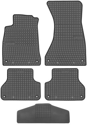 OEM Alfombrillas Frogum Et547143 - Cubierta 200000/1 - Audi A4 B9 2015-2024 - Espacio Para Los Pies Av2 Delantero Y Trasero - Instaladas