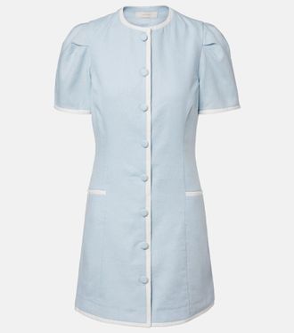 Faithfull The Brand Madeline linen minidress