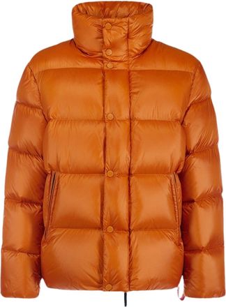 Afterlabel Chamonix Short Quilted Glossy Nylon Down Jacket