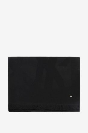 Saint Laurent Jacquard-Schal aus Wolle YSL Random