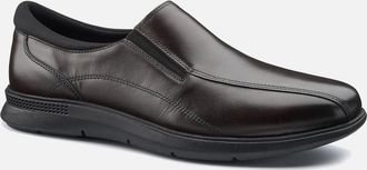 Hotter Mens Xavier Mens Wide Fit Shoes - Black - Size: 7.5