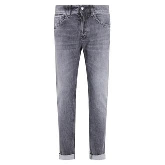 Dondup Jeans George - male - Dondup - Slim Fit Jeans - Black - W36 - Jeans