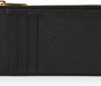 Celine Black Leather Card Wallet (Pre-Owned)