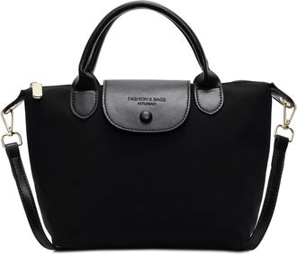 Generic Handbag Womens Retro Shoulder Bag Fashion High-end Commuter Crossbody Bag(Black,A)