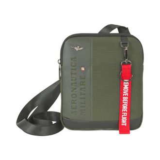 Aeronautica Spitfire Crossbody Tas - Heren - Schoudertassen - Groen - ONE Size - Tassen