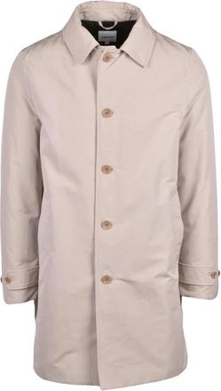 Aspesi Vodka Impermeabile - Heren - Mantel - Beige - S - Katoen - Jassen