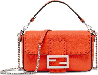Fendi Borsa a tracolla in pelle - Arancione