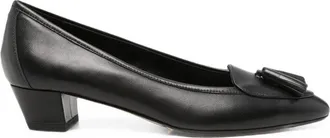 Aeyde Valentine Tassel Nappa Leather Black