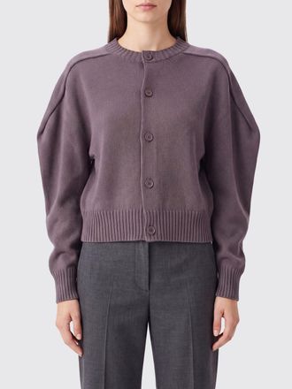 Issey Miyake Cardigan relaxed fit in misto cotone con scollo a girocollo