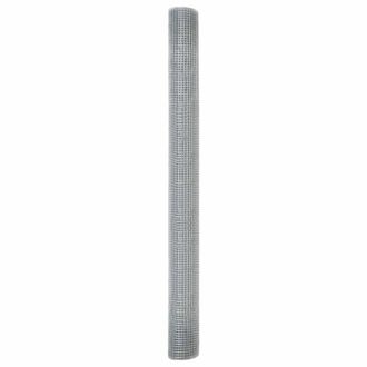 Berkfield Home Welded Wire Fence 1.5x50 m Galvanised Steel in Silver