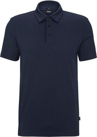 HUGO BOSS Mens 30 Polo Shirt in Dark Blue - Size X-Large