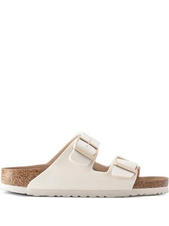 Birkenstock ARIZONA vegan canvas slides - Neutrals
