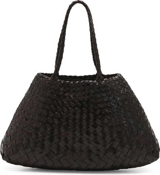 Dragon Diffusion Santa Croce Big Woven Leather Bag