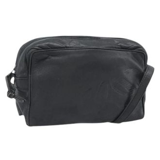 Loewe Pre-owned Shoulder Bag - Dames - Pre-owned - Zwart - Maat: ONE Size Leer