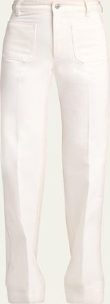 Victoria Beckham Alina Wide-Leg Jeans