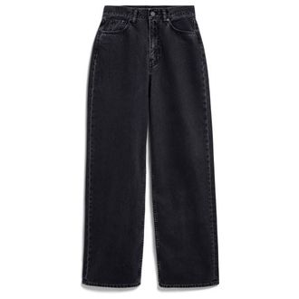 Armedangels Enijaa High Waist Wide Jean Freizeithose f&uuml;r Damen | schwarz