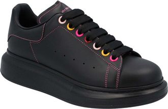 Alexander McQueen Alexander Mcqueen Womens Calfskin Leather Oversized Sneaker (Authentic Pre- Loved)