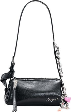 Desigual Small Faux Leather Crossbody Bag in Black at Nordstrom