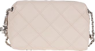 Tory Burch Tassen, Dames, Roze, ONE Size, Gewatteerde Roze & Paarse Schoudertas