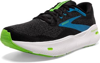 Brooks Mens Ghost Max Shoes In Black/atomic Blue/jasmine