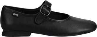 Camper Casi Myra - Dames - Ballerinas - Zwart - 39 EU - Leer - Schoenen