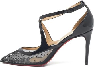 Christian Louboutin Twistissima pumps - Zwart