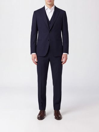Giorgio Armani Suit Men color Navy