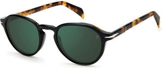 David Beckham DB 7078/S WR7/MT Mens Sunglasses Black Size 50