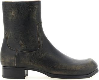 Maison Margiela Black Distressed Boots