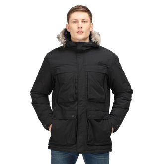 Regatta Mens Volter Waterproof Insulated Parka (Black) - Size Large