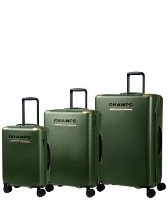 Champs Luggage Luxe Ii 3Pc Expandable Luggage Set