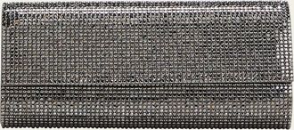 Judith Leiber Perry Beaded Crystal Clutch Bag